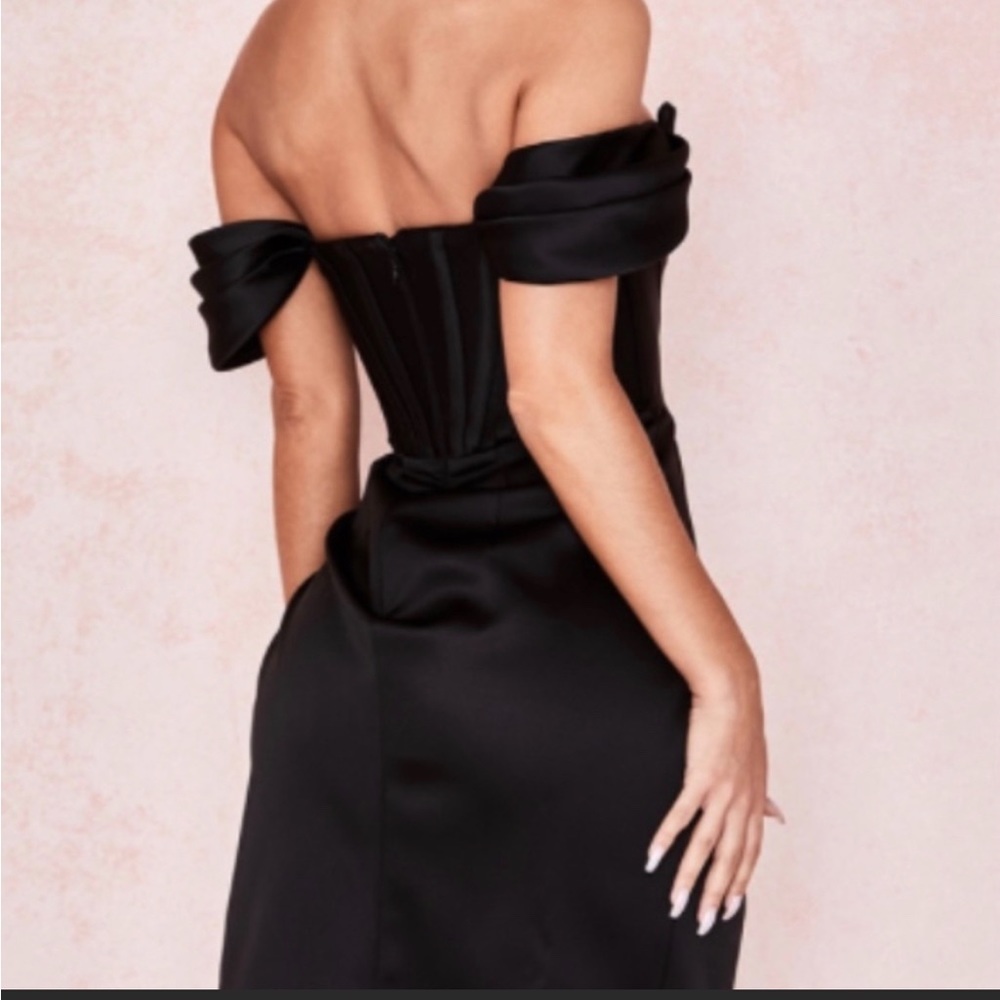 SOLD.. House of CB Loretta Dress black XS - Picture 2 of 8